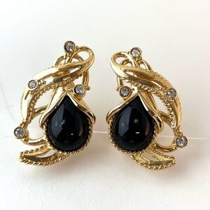 Vintage Jose Barerra for Avon Granada Clip Earrings